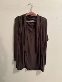 neilikka 茶色 長袖バルーンスリーブ M - メルカリ
