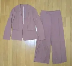 ユナイテッドアローズ　ピンクブラウン セットアップ パンツとジャケット