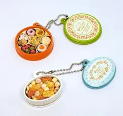 【2点セット】アトリエうかい ミニチュアチャーム　フールセック　クッキー缶