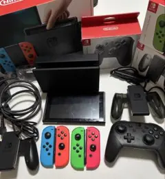 【ジャンク品】 Nintendo Switch 本体 + コントローラーセット