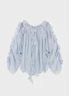 CLANE WFACE FLOWER JACQUARDSHIRRING TOPS - メルカリ