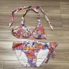 花柄セパレート水着・ビキニ