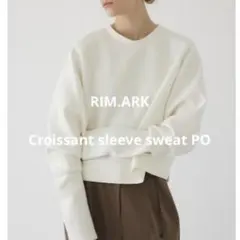 24SS リムアーク Croissant sleeve sweat PO 美品のサムネイル