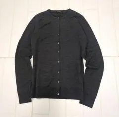 John Smedley ボタンレス カーディガン コットン M グレー - メルカリ
