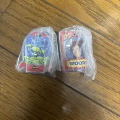 ディズニー　トイストーリー　チョコボーロ　キーホルダー　ウッディ　エイリアン