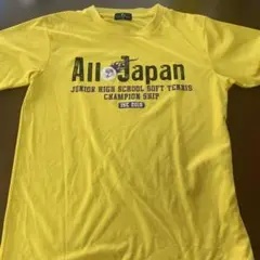 LUCENT ソフトテニス大会記念Tシャツ イエロー Mのサムネイル