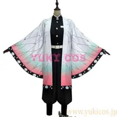 ねお ☪︎プロフ一読お願い致します。リンク 胡蝶 しのぶ 衣装刺繍 M 鬼滅の刃 風 胡蝶 しのぶ 刺繍制服 コスプレ衣装 ウィッグ 道具