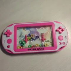 WATER GAME ポケットゲーム 水中リングゲーム ピンク レトロおもちゃ