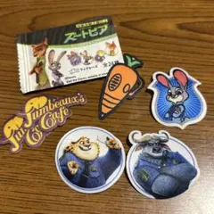 ズートピア ワッペン 6個セット