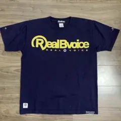 RealBvoice 半袖Tシャツ ネイビー リアルビーボイスサーフTシャツ