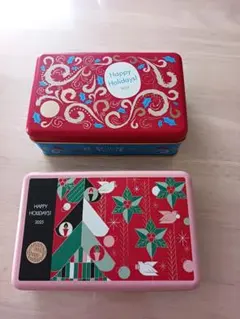 資生堂パーラー　クリスマス缶　2024&2025 缶のみ