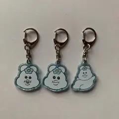 んぽちゃむ ランダムラメアクキー アクリルキーホルダー ラメ