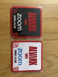 ALVARK TOKYO ワッペン 2枚セット 来場者特典 +おまけ