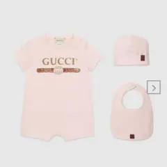 〔ベビー〕GUCCI ロゴ コットン ギフトセットのサムネイル