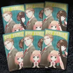 ナツコミステッカー　「スパイファミリー」6枚セット