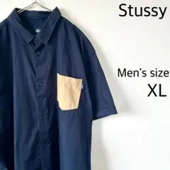 Stussy ネイビー 半袖シャツのサムネイル