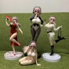 すーぱーそに子 プライズフィギュア 4点セット