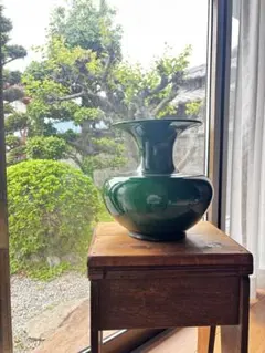 華道 池坊 生け花用 銅製花器 曙作 - メルカリ