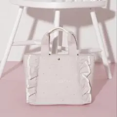 JILL by JILLSTUART ビジューフリルトートバッグ