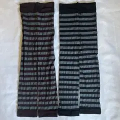 ストライプレギンス 2色セット