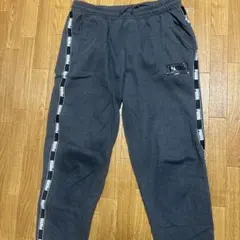 PUMA XL ジョガーパンツ グレー サイドストライプ