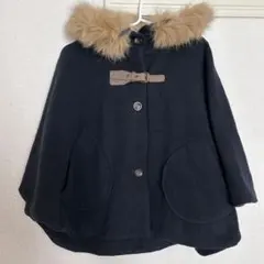 クリスプ　ポンチョ　ネイビー