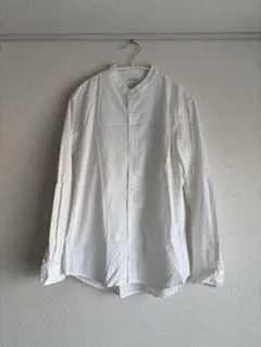 WEGO ウィゴー バンドカラーシャツ 白シャツ BROWNY ブラウニー 長袖