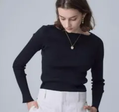 ロンハーマン AURALEE オーラリー　ギザボートネック　0 完売 中古・古着通販】AURALEE (オーラリー) Ron Herman (ロン