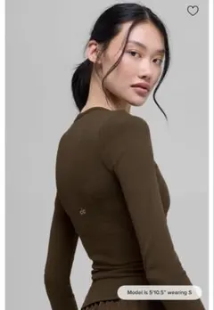 2026年最新】ALO Yoga 季節感：春 レディース 長袖 Tシャツ
