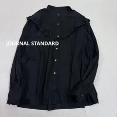 ❤美品❤ジャーナルスタンダードレース切替シアーブラウス フリル 