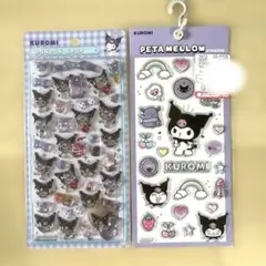 KUROMI ボンボンドロップシール 2シート