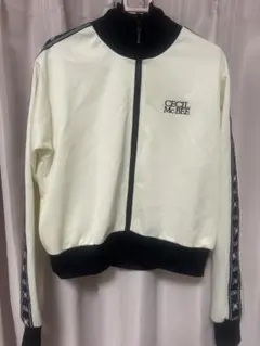 CECIL Mc BEE ジップアップパーカー ホワイト