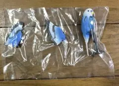 『生物×宝石』3　インコ×パライバトルマリン　エラー品　超希少　匿名配送♪