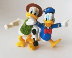 ドナルドダック フィギュア ストラップ キーホルダー ディズニー