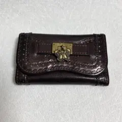 アナスイ キーケース　ブラウン