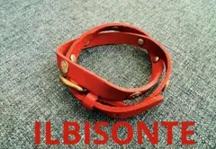【オススメ】ILBISONTE イルビゾンテ レザーブレスレット