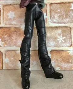 BTSドール服　＊レザーパッチワークパンツ＊