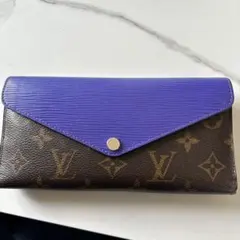 【最終値下げ11/30まで！】Louis Vuitton 長財布 /パープル