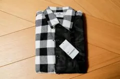 uniform experimentバッファローチェック切り返しミリタリーシャツ