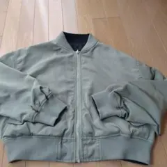ラブトキシック　MA-1 ジャケット カーキ リバーシブル