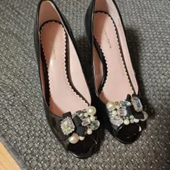 Bridget Birkin ビジュー付パンプス 23cmのサムネイル