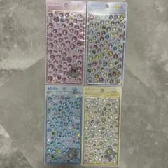 しずくちゃん　ミニボンボンドロップシール　mini 4枚セット