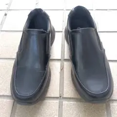 ON&OFF 革靴 合成皮革 スリッポン 透湿防水 ビジネス ローファー