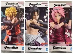 NARUTO grandista うちはサスケ うずまきナルト 春野サクラ - メルカリ