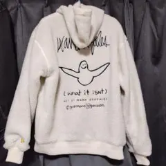 Mark Gonzales フリースジャケット　ボア素材