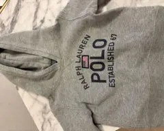 り*ん様 Ralph Lauren グレー パーカー 12M