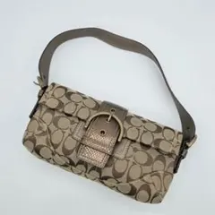 Coach ショルダーバッグ ソーホー 8K38 ワンショルダー パイソン