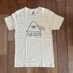 ①POLeR ポーラー サイクロプスロゴ　プリズムモチーフ Tシャツ