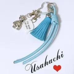 じゃらじゃらキーホルダー　バッグチャーム　キーチャーム　パラコード　星　104C