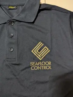 SEAFLOOR CONTROL 半袖ポロシャツ L ブラック